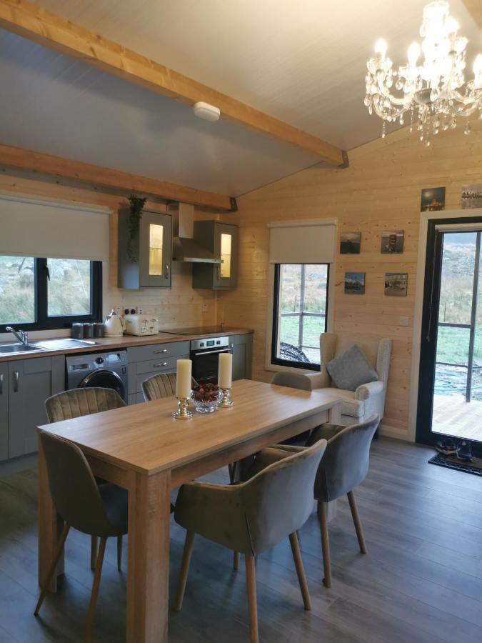The Lodge Mountain View Log Cabin , Attymass Ballina Boyhollagh エクステリア 写真