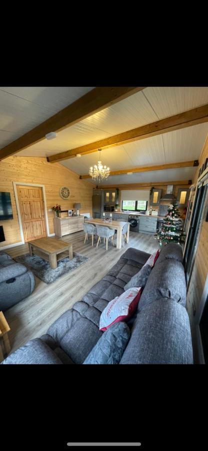 The Lodge Mountain View Log Cabin , Attymass Ballina Boyhollagh エクステリア 写真