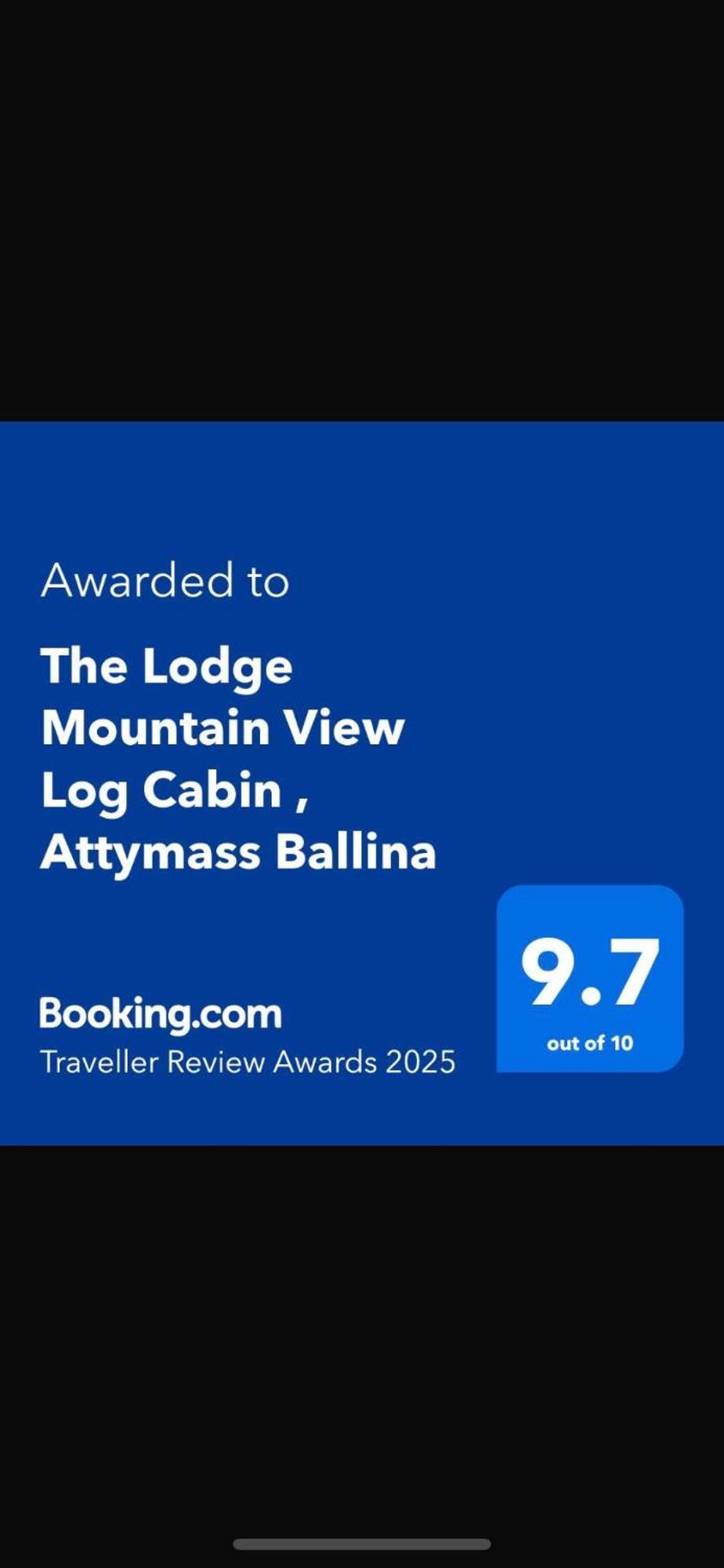 The Lodge Mountain View Log Cabin , Attymass Ballina Boyhollagh エクステリア 写真